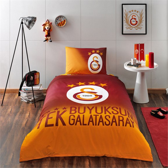Taç Galatasaray 4 Yıldız Ranforce Tek Kişilik Nevresim Takımı
